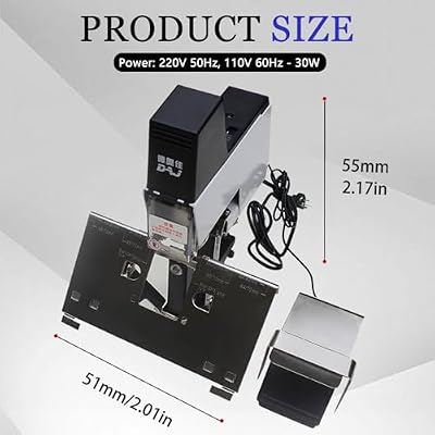 Electric Stapler, Automatic Rapid Heavy Duty Dual Use Flat and Saddle-Binder Book Binding Machine with Foot Pedal for Office,Schools,Publishing Houses,Ect