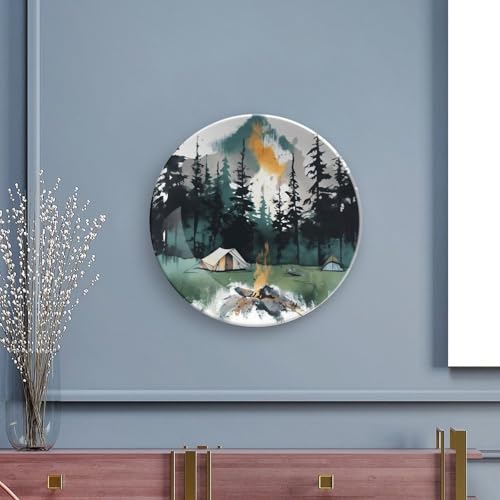 Plato Decorativo de Porcelana 7 pulgadas Wilderness Nature miniatura 5