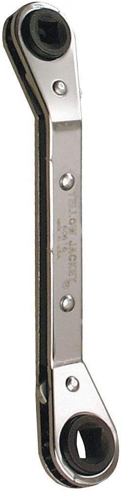 Box End Wrench, Alloy Steel, Chrome, Head Size 3/16 in, 1/4 in, 5/16 in, 3/8 in - 1 Each