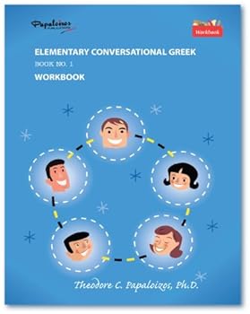 Paperback Elementary Greek Conversational Book No. 1: Workbook (Greek123 Conversational Series) Book