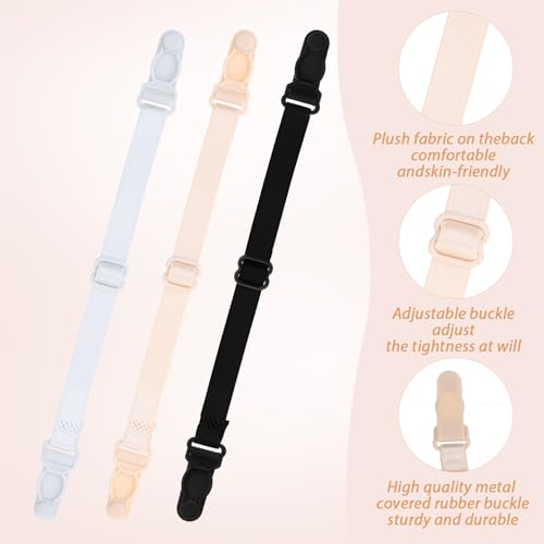 12Pcs Bra Strap Holders for Slipping Elastic Bra Strap Clips Adjustable Keep Bras Straps In Place Accessories4