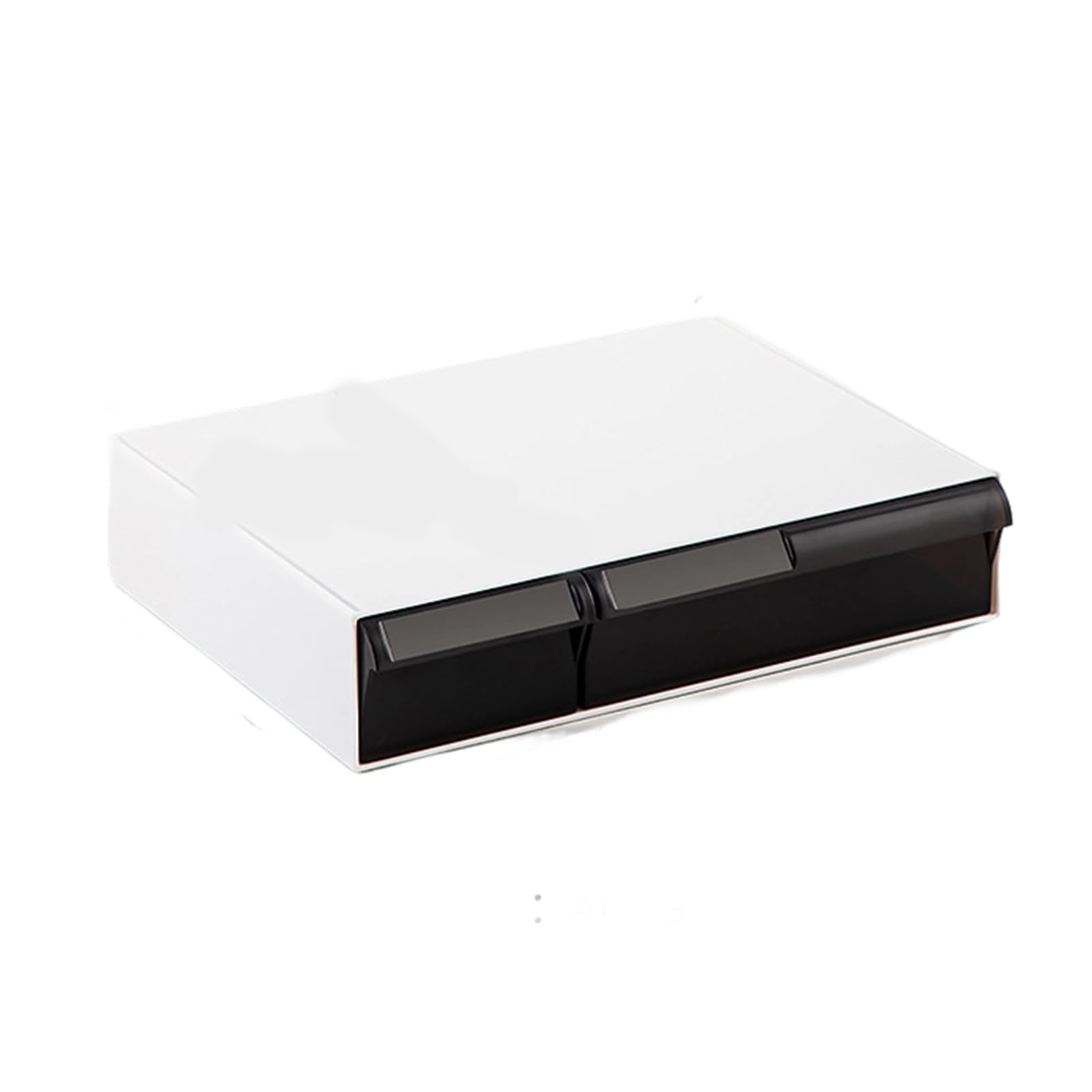 Hsioluted Desk Storage Box Desk Drawer Storage Box Student Data Line Stationery Supplies Shelf Open for Monitor