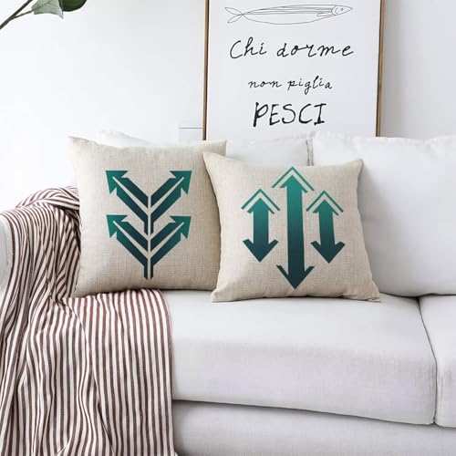 Housse de coussin pour coussin canapé et salon de jardin chic