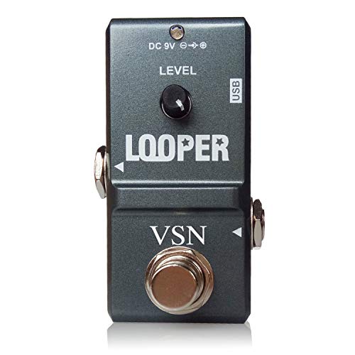 VSN 48K Looper Electric Guitar Effect Loop Pedal 10 Minutes of Looping Unlimited