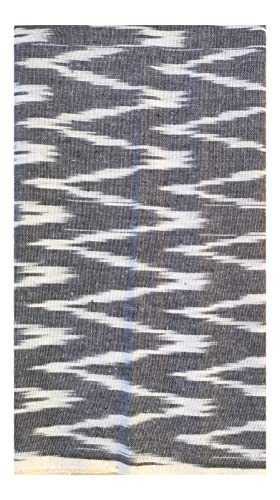 Image of Cotton Pochampally ikat unstitched blouse, Kurthi, long frock fabric material for women (1 meter, 2 meters & 3 meters)