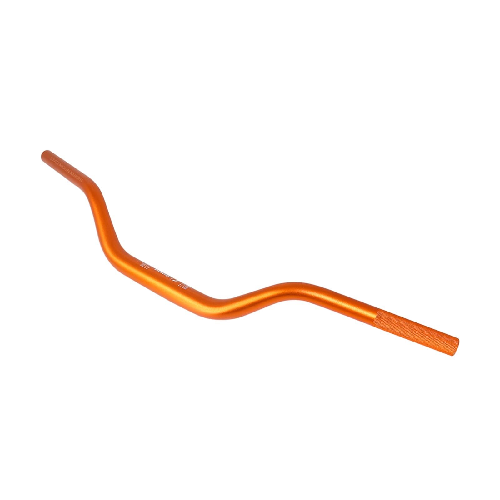 MBROS Manubrio Moto Manubrio Riser Universale del Motociclo 1 1/8 "28 Millimetri Manubrio Mano Grasso Manubrio Dirt Bike Moto Manubrio Manubrio Manopole (Colore : Arancia)