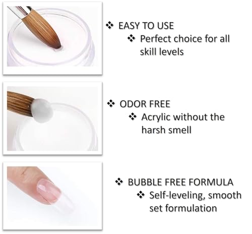 SHEBA NAILS State Board Sealed Odorless Nail Acrylic Basic Kit