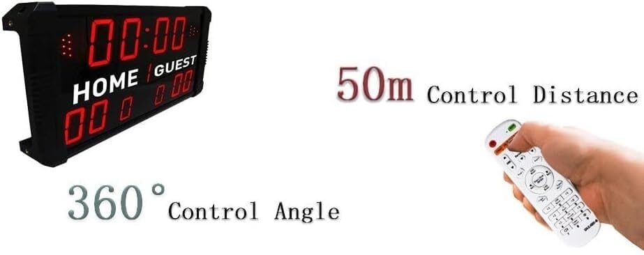Marcador Digital LED portátil para Tenis y Deportes miniatura 4