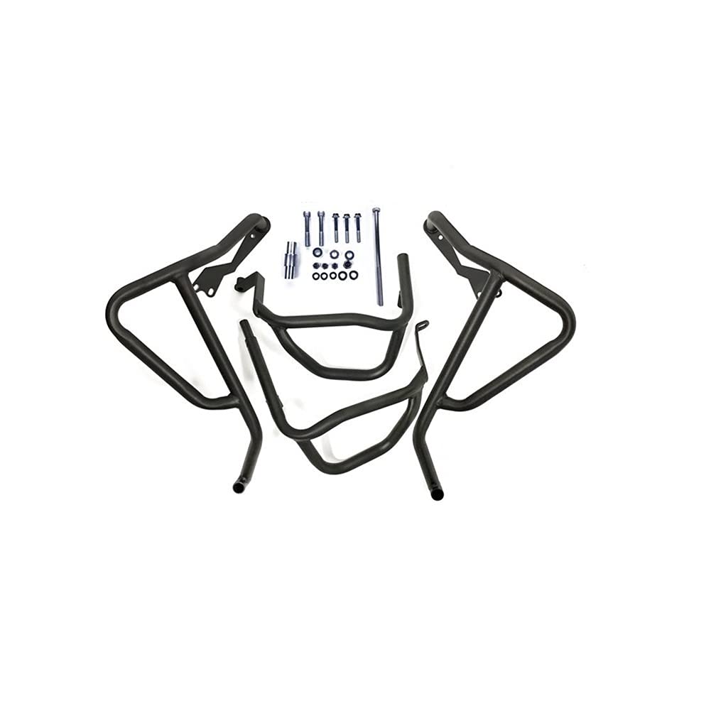 HuiyuMotorcycle Engine Guard Crash Bar Motorcycle Upper Lower Crash Bar Frame Engine Protection Guard Bumper Protector For CB500X For CB 500X For CB500 X 2019 Fairing Frame Protector (Color : 3)