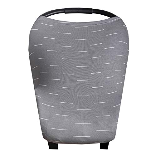 Image of Copper Pearl Multi-Use Cover: Car Seat Covers, Nursing Cover, and Stroller Cover for Sun - Stretchy Fabric, All-Season Use, Stylish Designs, Easy Access for Moms - Dash