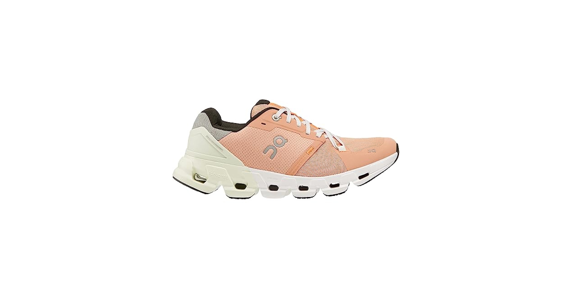 Amazon.com | On Women's Cloudflyer 4 Sneakers, Peach/Aloe, 8