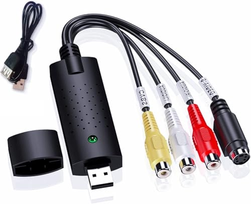 Facile da usare: Plug and play, interfaccia USB 2.0. Può catturare l'audio senza la necessità di una scheda audio e nessuna necessità di alimentazione esterna.