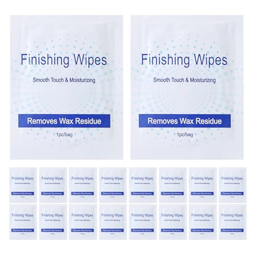 PLAFOPE Salviette Lenitive Post-depilazione Wax Body 40 Pezzi, Dischetti Detergenti la Cera Corpo, Salviette Portatili per Pulizia Residui e Cura Pelle Dopo Ceretta, Sicure e Delicate per Uomo