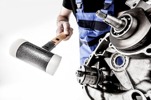SUPERCRAFT-Schonhammer, mit schwingungsdämpfendem, ergonomisch geformtem und lackiertem Hickorystiel | D=40 mm | 3366.040