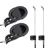 Universal Recliner Handle Replacement Parts Compatible with Lazy Boyy Ashleyy and Most Brands Rrecliner Chair Couch Sofa Furniture Accessories, (2 Pcs) Pull Handle Size 3