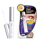 D-UP False Eyelash Glue for Sensitive Eyes, Clear Lash Glue for Eyelash Extensions, Waterproof Eyelash Adhesive for Sweat Resistant & Long Lasting Hold, Medical Grade from Japan, EX 552 Made in Korea