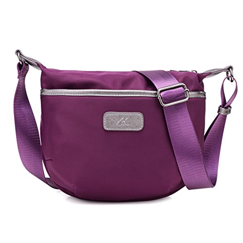 Sac à bandoulière en toile pour femme petit format beige A