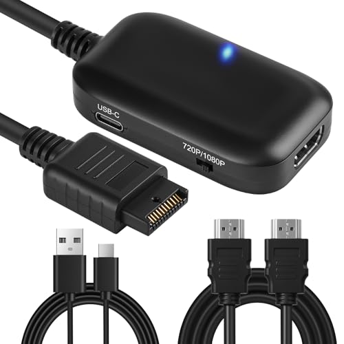 Amazon.co.jp: L'QECTED PS1/PS2 HDMI 変換 コンバーター 1080P(16:9
