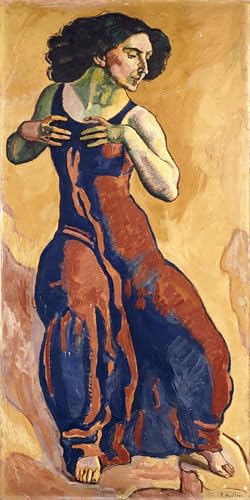 Pintura vintage de 60x90cm para solucionar paredes vacías con arte de Ferdinand Hodler
