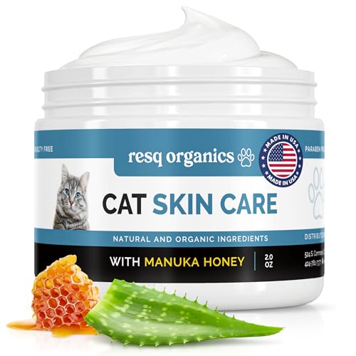 Cat Paw Balm Cat Cream 2 oz: Hot Spot Treatment for Cats Dermatitis, Mange Treatment, Cat Itchy Skin Relief for Dry Skin, Pet Wound Care, Natural Allergy Relief with Manuka Honey, Aloe Vera, Vitamin E - image 7