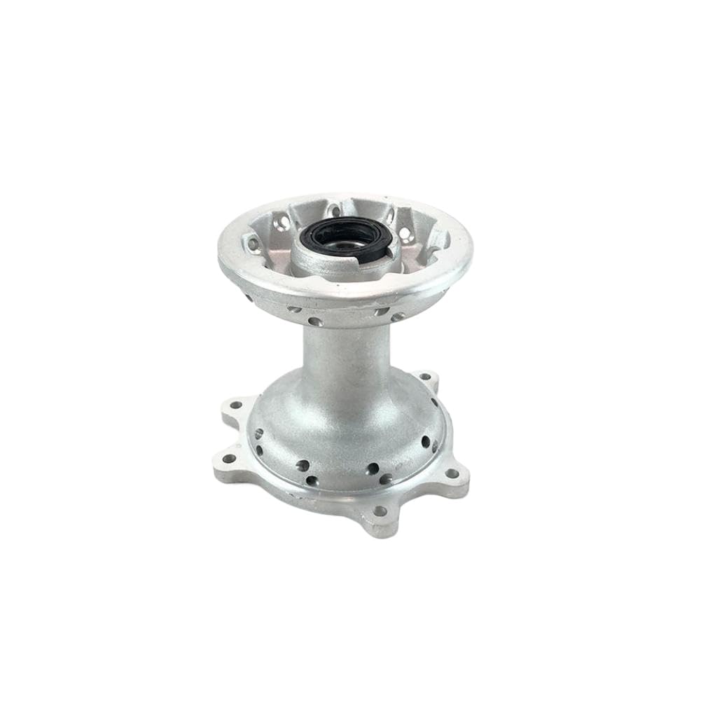 Radnabensatz aus Aluminium vorne und hinten für CRF250R CRF250X CRF450R CRF450X – 36 mm Speichenlöcher vorne, 32 mm Speichenlöcher hinten, kugelgestrahlte Oberfläche(Front)