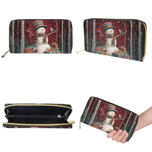 Image of HUGS IDEA Leather Purses and Handbag for Women Bucket Bag with Wrist Wallet 2 Packs
