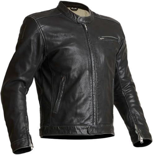 Image of Halvarssons Idre Motorcycle Leather Jacket, black, 58