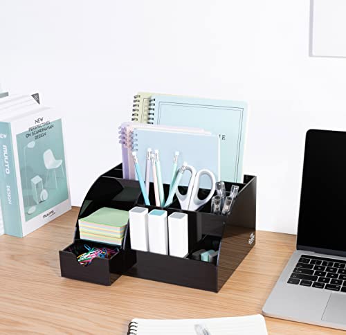 Accessoires de bureau en acrylique noir de qualité supérieure - 6