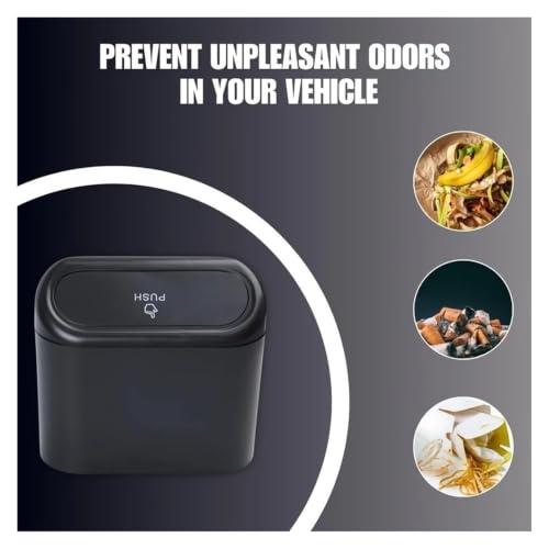 Contenedor de basura para coches y almacenamiento colgante en puerta 4