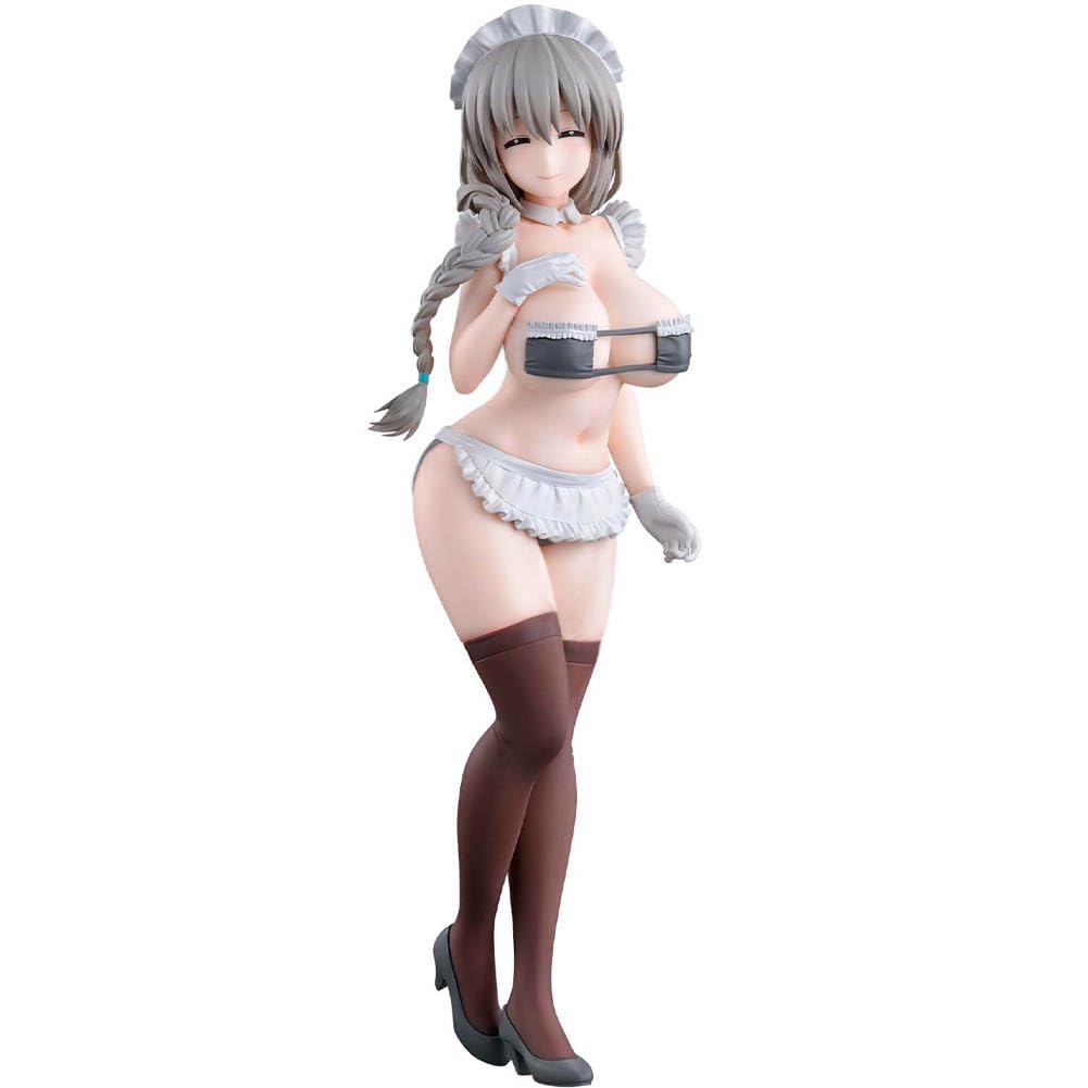 Zhongkaihua Uzaki Tsuki Figure 27CM Uzaki Tsuki Action Figure Standing Maid Style Anime PVC Model Statue Desktop Collectible Decoration Ornament — image 1