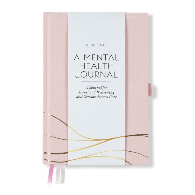 90 Day Mental Health Journal for Anxiety & Self-Therapy for Men and Women. Journal with Guided Prompts for Tracking Mood, Self Care and Emotional
