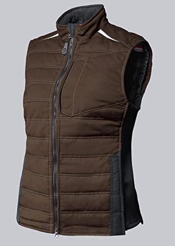 Veste thermique femme BP 1994-570-48 en polyester coton marron XXL