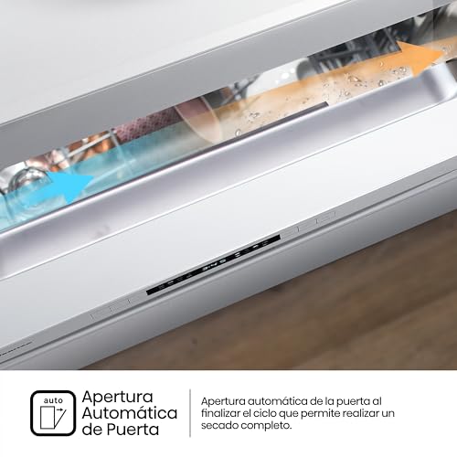 Miniatura 6 de Hisense Hs522e10w - Lavavajillas 45cm, Libre Instalación, Clase E, Capacidad 9, 1 2 Media Carga Manual , Inicio Diferido, Lavado Rápido 30 , Programa Eco, Integrable, Blanco