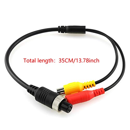 Adaptador DGZZI 4 Pin Hembra a RCA Hembra 35 cm miniatura 2