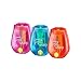 Bostitch Office Twist-N-Sharp Manual Pencil Sharpener, Single Hole, 3-Pack