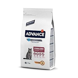 Advance Sterilized para gatos esterilizados de + 10 años 1,5 kg