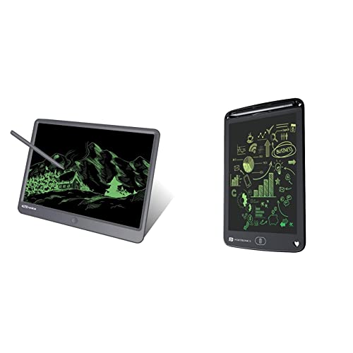 Image of Portronics Ruffpad 15 Re-Writable LCD Screen Ruffpad 12M Re-Writable Multicolor LCD Writing Pad