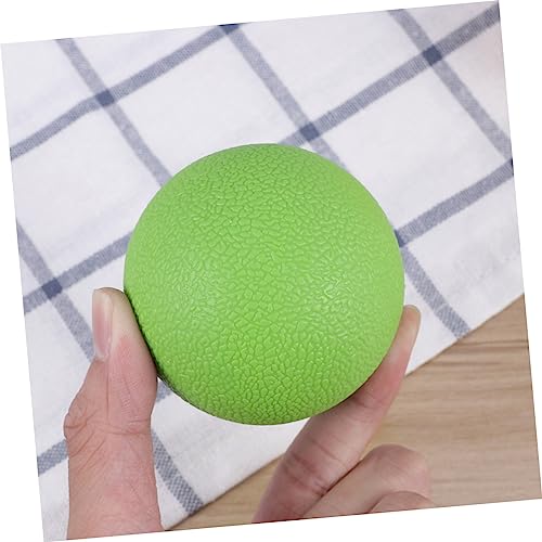 FRCOLOR Yoga Roller 2pcs Back Roller Tube Squeezer Rotisserie Forks Muscle Roller Fitness Agate Slice Pendant Relaxation Ball Pilates Accessory Massage Ball Yoga Ball Gym Ball to Heal