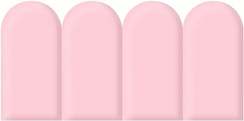 PINJIE Acolchado de pared para niños con autismo, 4 paneles de pared tapizados para cabecero de despegar y pegar, decoración de guardería,