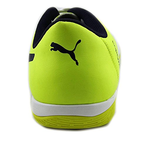 PUMA Puma Men's Evopower 4.3 Indoor Trainer Sneaker, White/Peacoat/S, 10.5 M US