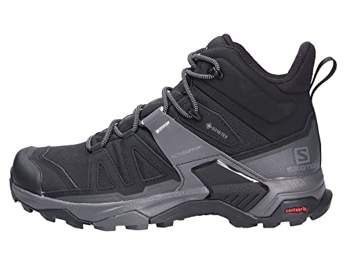 Image of Salomon Mens Black X Ultra 4 Mid GTX Hiking Shoe - 10 UK