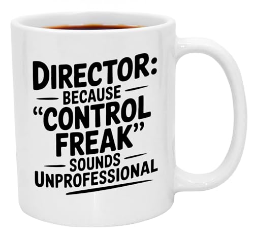 Casitika Director Gifts. 11 Oz Funny Mug. Director Appreciation Gifts For Women & Men. Great Filmmaker, Theatre, Band, School, Daycare, And Activity Work Gift Idea.