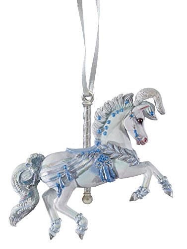 Breyer- Winter Whimsy Carousel Ornament Adorno, Color Mixto, Small (700622)