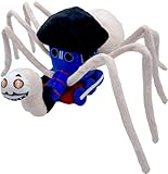 QubeV Choo-Choo Train Charles Plush Toy Spider Train Stuffed Birthday Gifts for Kids,Hell Charles Spider Train Doll,Charles Hell Form,Choo Choo Train Toy Spider Stuffed Animal, White