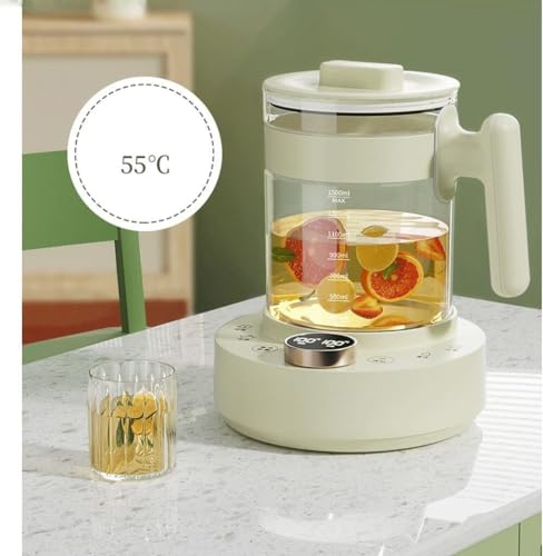 Tetera eléctrica con control de temperatura 1.5L verde miniatura 4