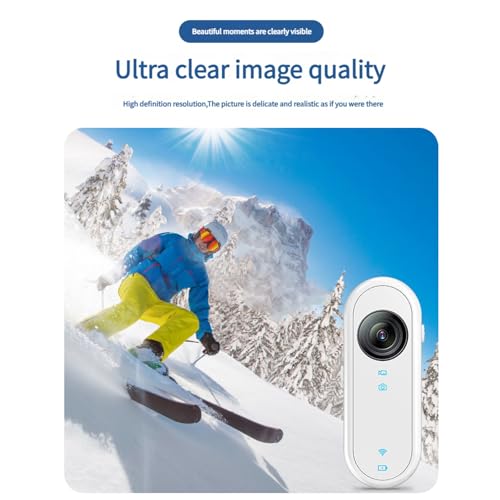 Caméra d'action de poche miniature étanche 1080p pour le cyclisme - 6