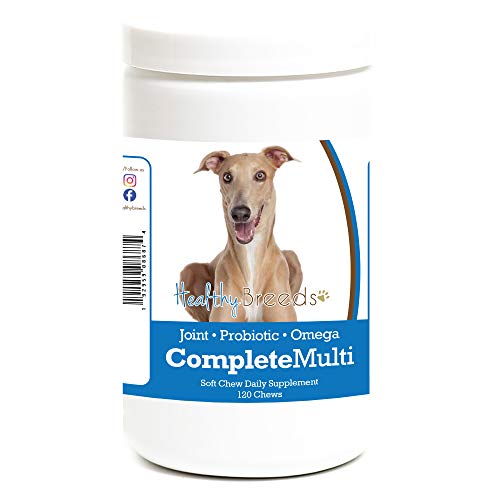 Healthy Breeds Italian Greyhound All in One Multivitamin Soft Chew 120 Count