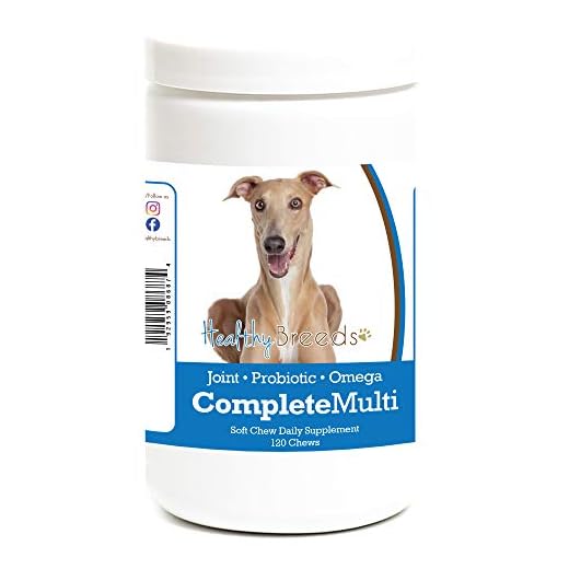 Healthy Breeds Italian Greyhound All in One Multivitamin Soft Chew 120 Count
