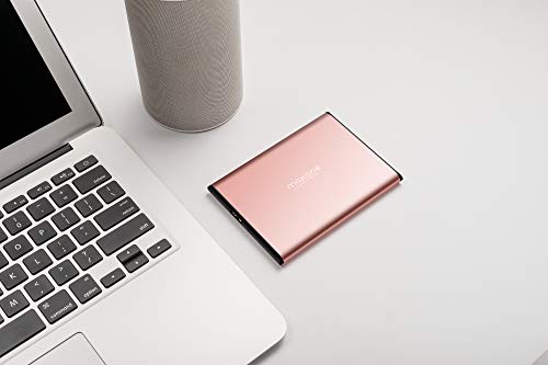 Maxone 500GB Ultra Slim Portable External Hard Drive HDD USB 3.0 Compatible with PC, Laptop - Rose Pink by Maxone - Image 6
