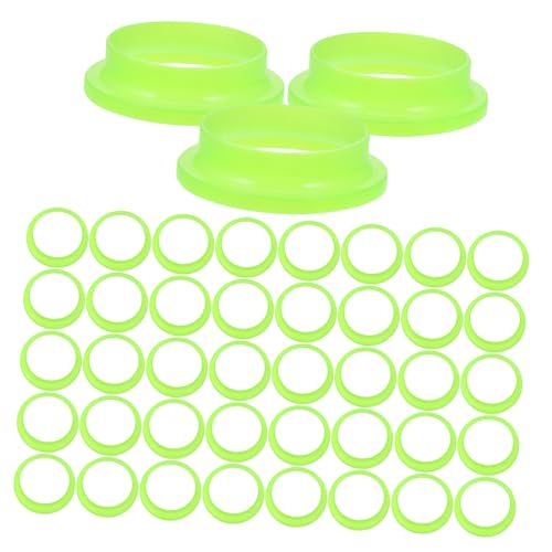 HOMSFOU 100piezas Anillo De Extintor Círculo Luminoso De Repuesto Anillos Plásticos Accesorio De Emergencia